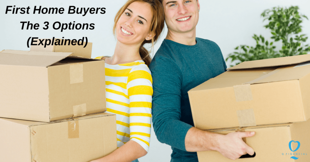 First Home Buyers – The 3 Options